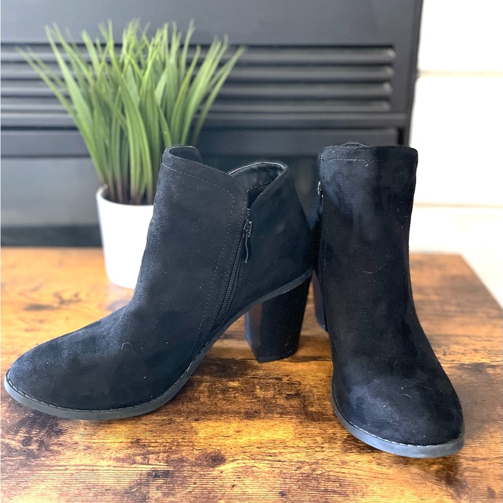 Black booties